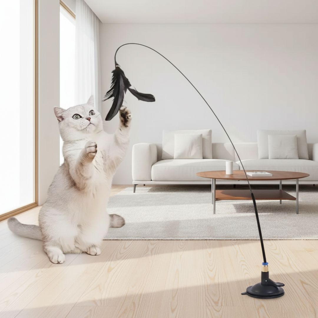 Haste Ventosa Interativa para Gatos